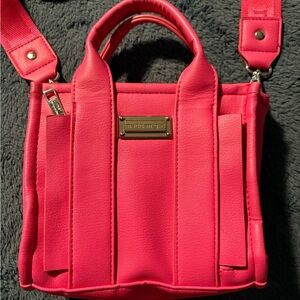 Madden Girl Vibrant Pink Crossbody Mini Bag